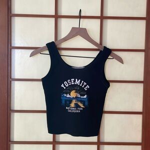 Yosemite crop top